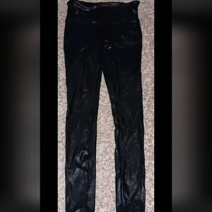 Women's Spanx Leggings Size Small Color Black Designer Cute Fitting Sexy
